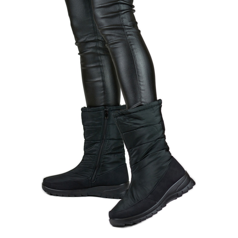 Bottes de neige Modèle A11 20A-B Noir le noir