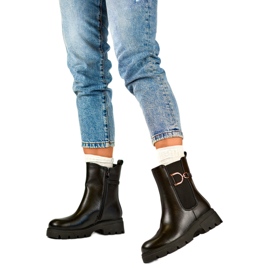 Modèle de travailleurs K-99257 noir le noir