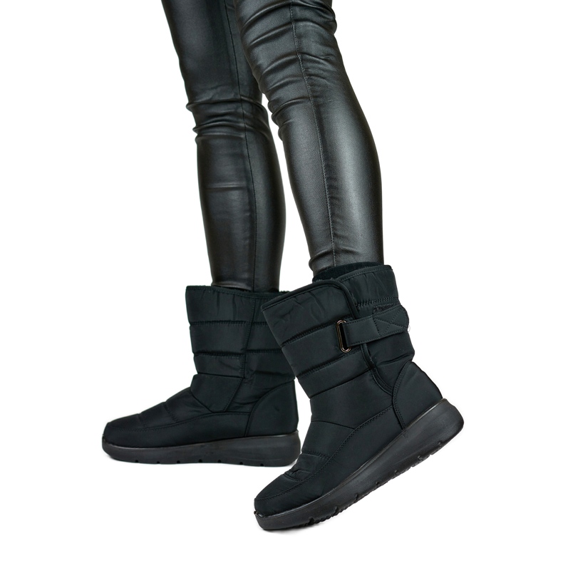 Bottes de neige Modèle 22T48B Noir le noir