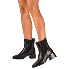 Bottines Chelsea Modèle 9611B Noir