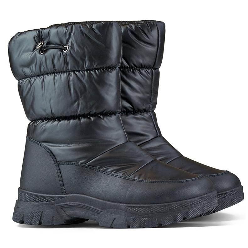 Bottes de neige Modèle 3537B Noir le noir