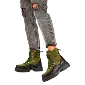 Trappers Modèle A-852GR Noir/Vert