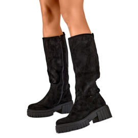 Bottes Modèle DE1056B Noir le noir