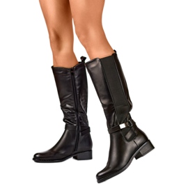 Bottes Modèle JK-167B Noir le noir Bottes Modèle JK-167B Noir le noir
