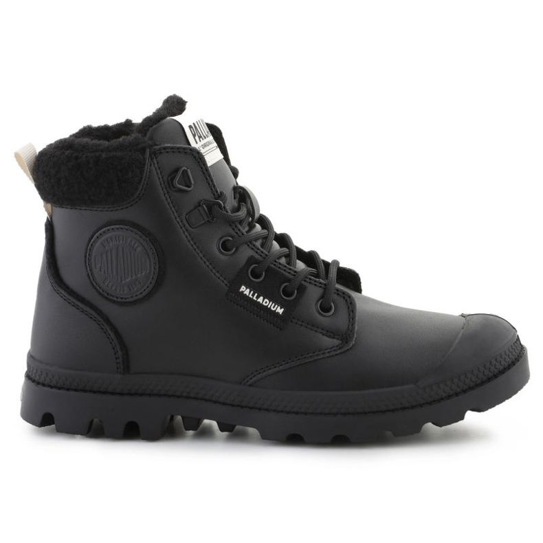 Chaussures Palladium Pampa Hi Snow Warm 94380-008-M le noir