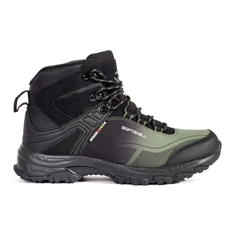 Vico Chaussures de trekking noires et vertes Vico Chaussures de trekking noires et vertes