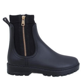 Bottines Chelsea femme, noir