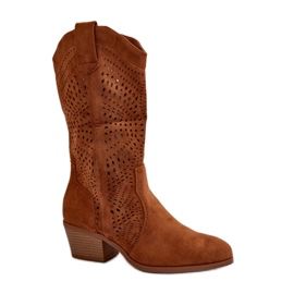 Bottes Modèle NS527P Camel brun