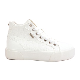 Baskets Isolées Pour Femme Avec Surpiqûres Big Star OO274A479 Blanc