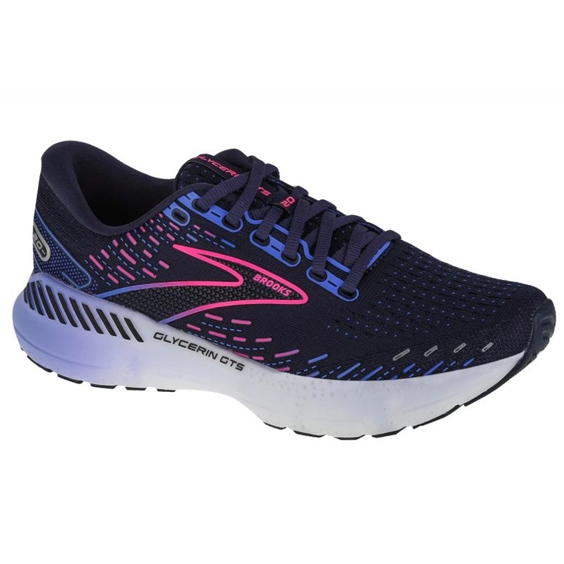 Brooks Glycerin Gts 20 chaussures de course 1203701B460 bleu marine