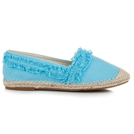 Vices Espadrilles Bleues À Franges