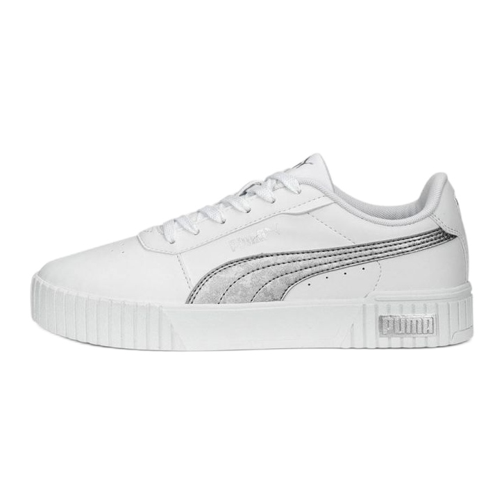 Chaussures Puma Carina 2.0 Space Metallics 389387-02 blanc blanche