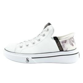 Skechers Slip-Ins 251016 baskets, blanc blanche