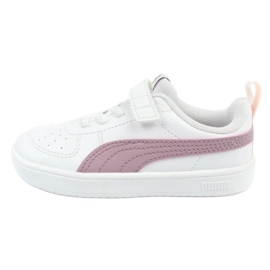Puma Rickie chaussures de sport 384314 08 blanc blanche Puma Rickie chaussures de sport 384314 08 blanc blanche