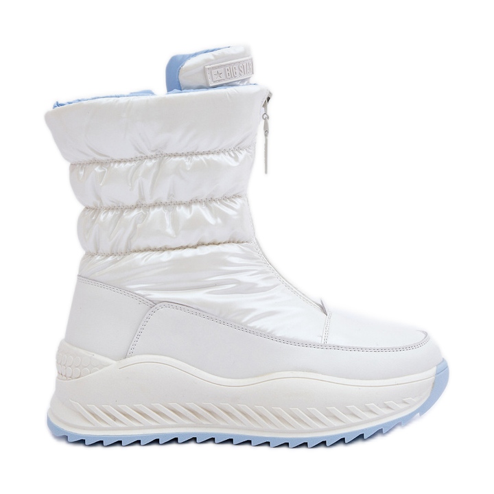 Bottes de neige Big Star avec fourrure pour femme OO274A396 Blanc blanche Bottes de neige Big Star avec fourrure pour femme OO274A396 Blanc blanche