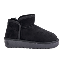 Bottes de neige à plateforme pour femmes D.Franklin DFSH370010 Noir le noir