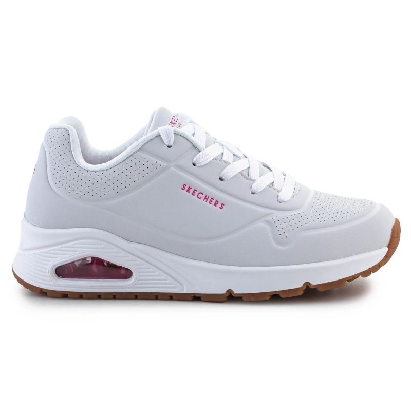 Chaussures skechers blanche sales