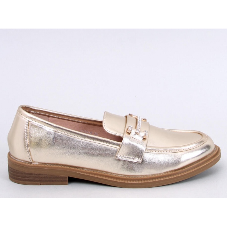 Mocassins femme Ferdis Gold - Inello jaune