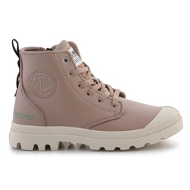 Palladium Pampa Hi Re-Vegn Chaussures en cuir 74378-284-M beige