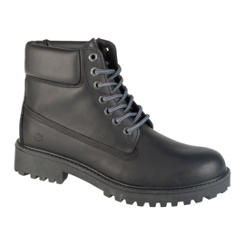 Chaussures en cuir Lumberjack River 2 SMH6901-001-B01-CB001 le noir