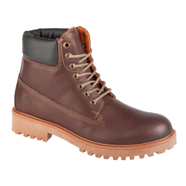 Chaussures en cuir Lumberjack River 2 SMH6901-001-B01-CE001 marron brun