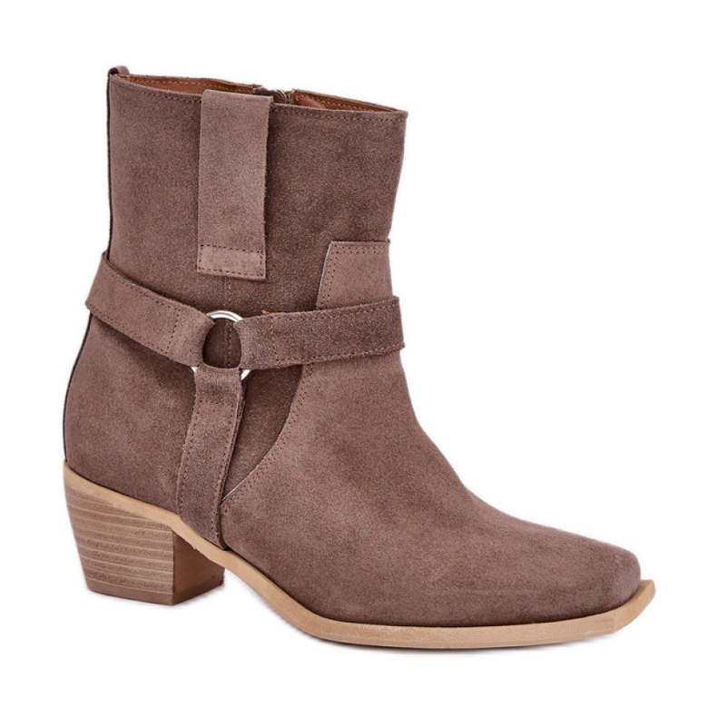 Zazoo Bottes non isolées pour femmes 3444/2 marron brun Zazoo Bottes non isolées pour femmes 3444/2 marron brun