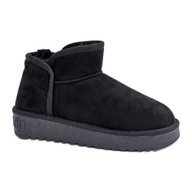 Bottes de neige isolées femme D.Franklin DFSH370010 noir le noir