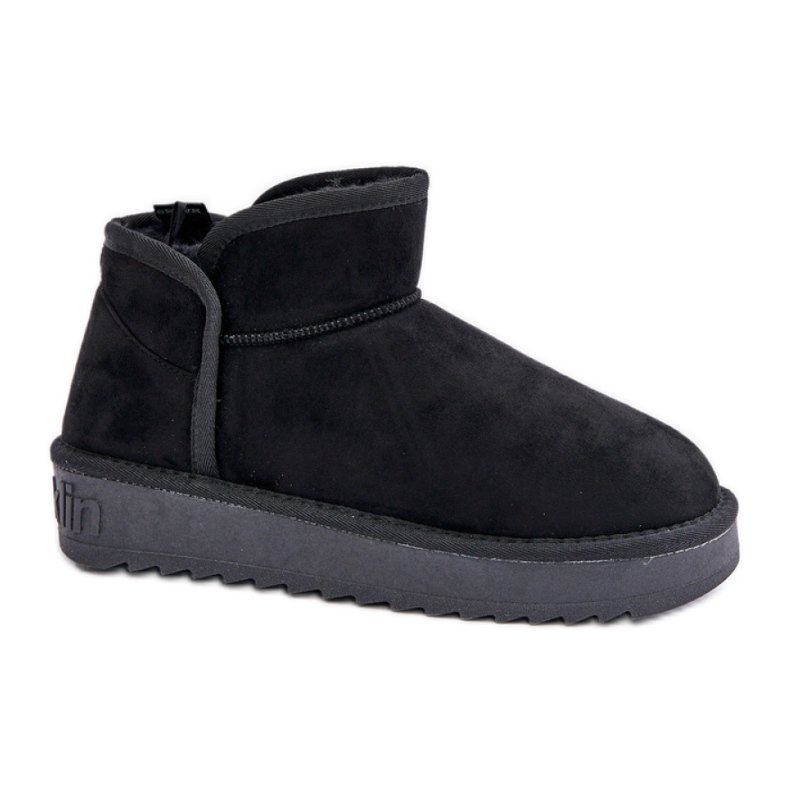 Bottes de neige isolées femme D.Franklin DFSH370010 noir le noir