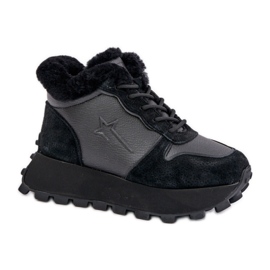 Chaussures de sport isolées Big Star OO274A329 gris et noir