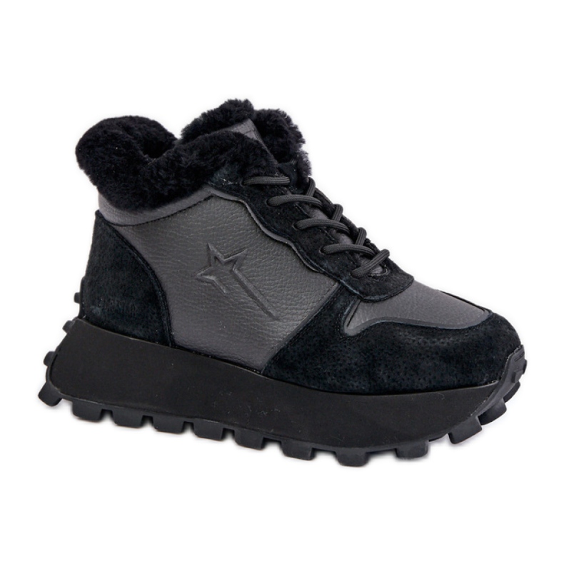 Chaussures de sport isolées Big Star OO274A329 gris et noir le noir