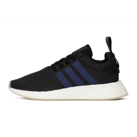 Chaussures Adidas Nmd R2 Noble Indigo boost CQ2008, noir le noir Chaussures Adidas Nmd R2 Noble Indigo boost CQ2008, noir le noir