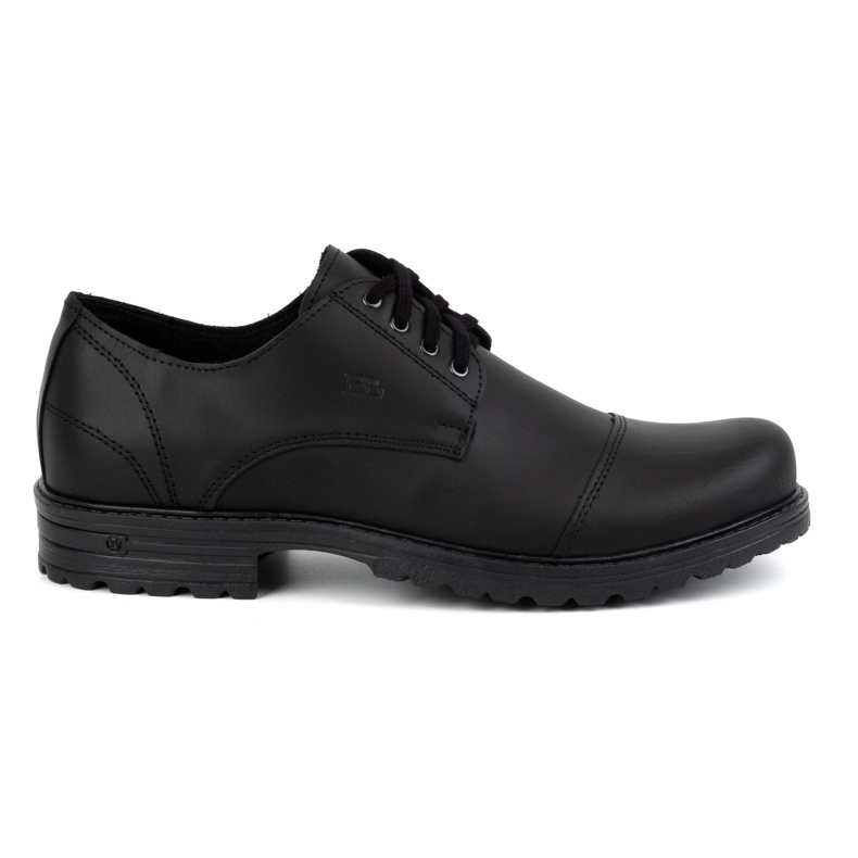 Polbut Chaussures en cuir pour hommes 2120/2 noires le noir Polbut Chaussures en cuir pour hommes 2120/2 noires le noir