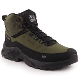 Chaussures de trekking imperméables pour hommes vertes Vanhorn 99302 Chaussures de trekking imperméables pour hommes vertes Vanhorn 99302