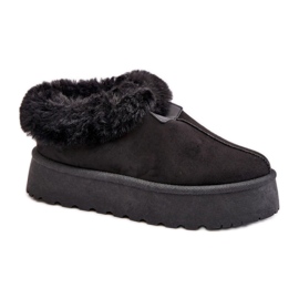 Bottes de neige basses isolées VL245P, noir le noir