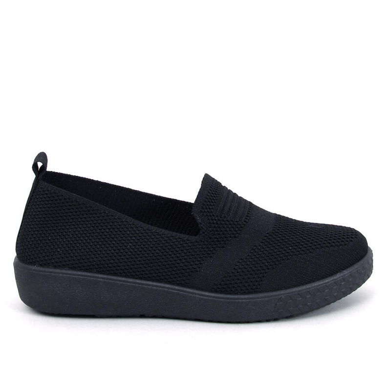 Baskets chaussettes pour femmes, noires le noir