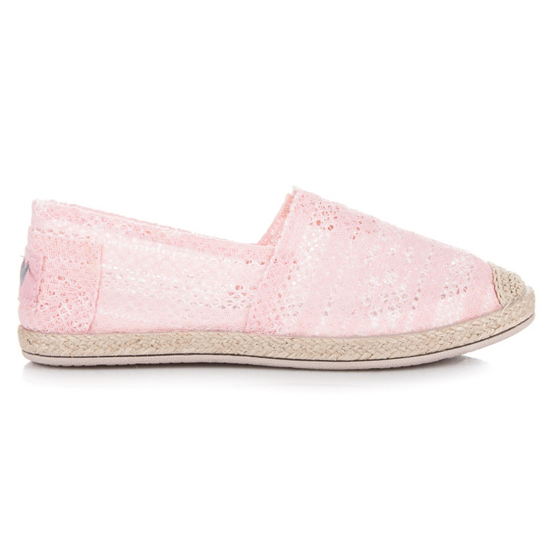 Balada Espadrilles à enfiler rose