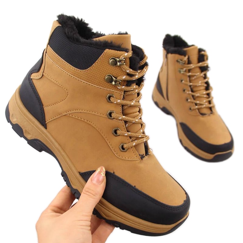 Bottes de randonnée Vanhorn chameau beige