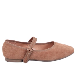 Ballerines style Mary Jane kaki beige Ballerines style Mary Jane kaki beige
