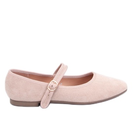 Ballerines style Mary Jane Beige Ballerines style Mary Jane Beige