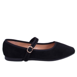 Ballerines style Mary Jane noires le noir