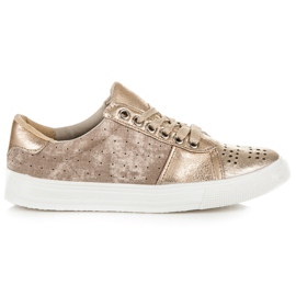 Baskets à lacets KYLIE jaune