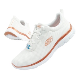 Skechers Flex Appeal 4.0 Brillant Voir les chaussures 149303/WTRG blanc