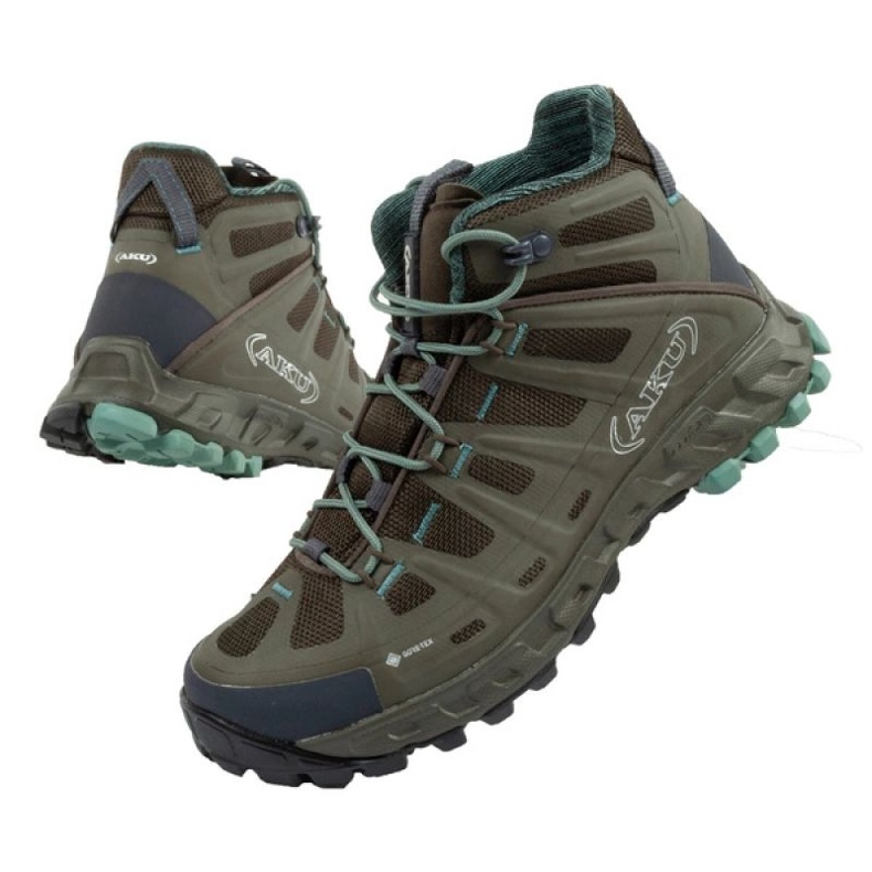 Chaussures Aku Selvatica Mid Gore-Tex 676 648 vert Chaussures Aku Selvatica Mid Gore-Tex 676 648 vert
