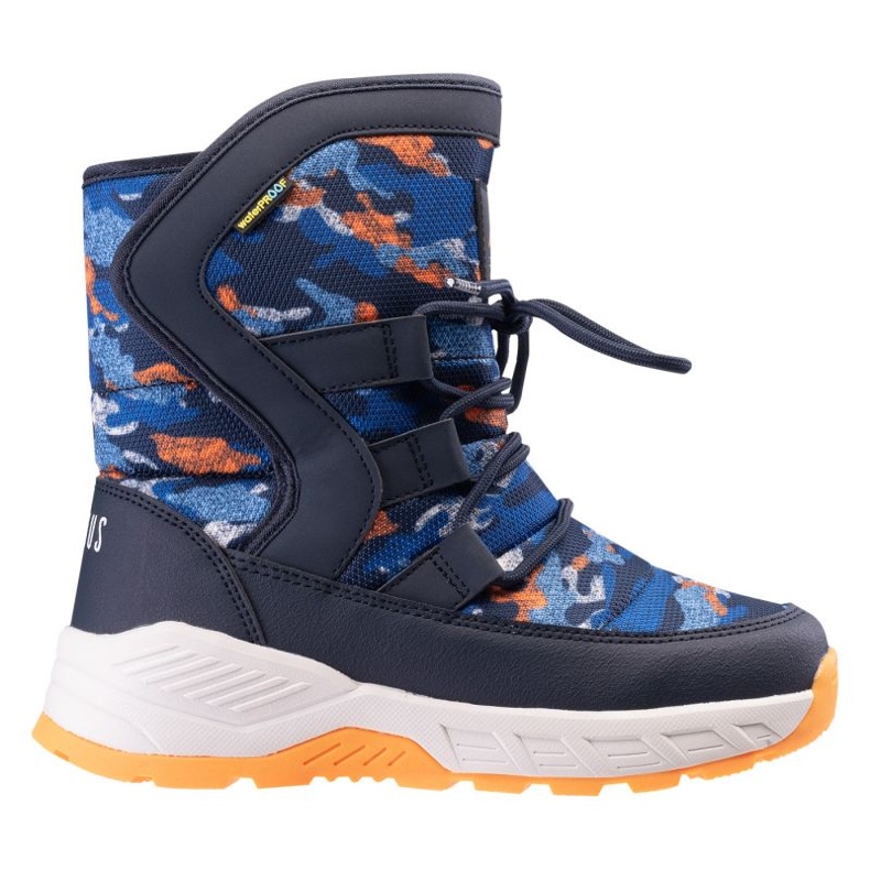 Bottes de neige hautes Elbrus Teide avec membrane 92800623797 bleu marine