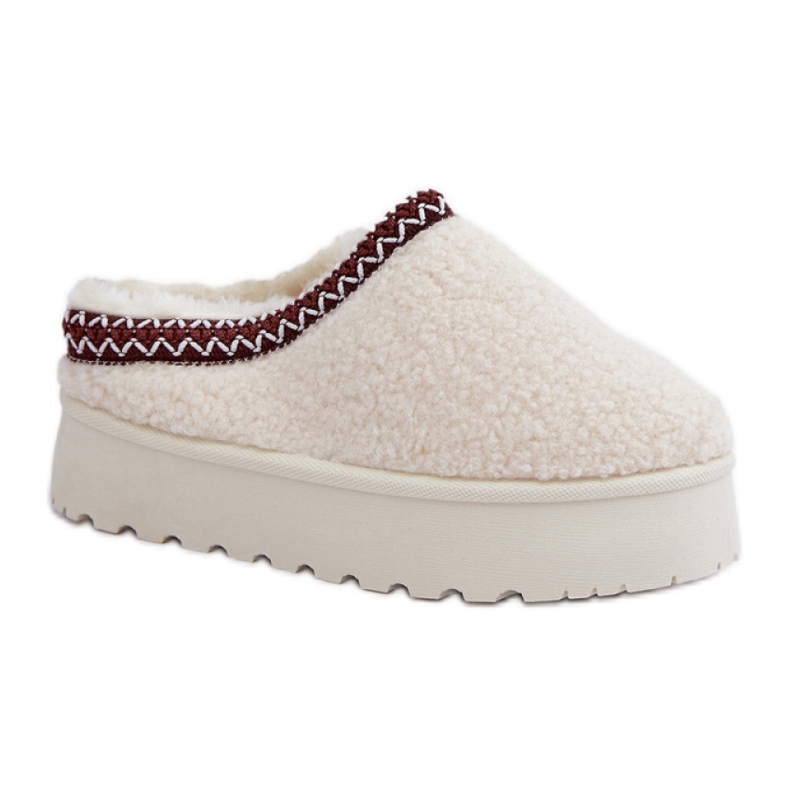 Boots de neige femme beiges à plateforme Boots de neige femme beiges à plateforme