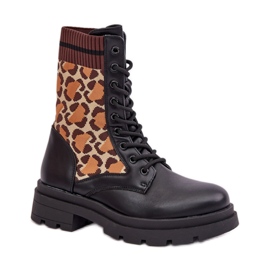 Bottes de travail noires pour femmes le noir
