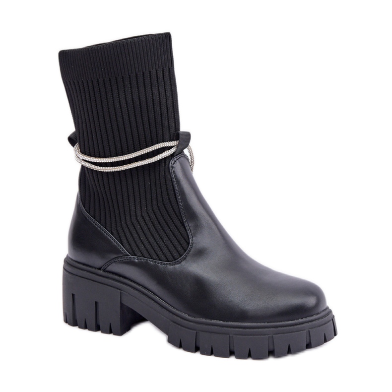 Step in style Bottes Modèle Dinarca 1987-H58 Noir - Entrez avec style le noir
