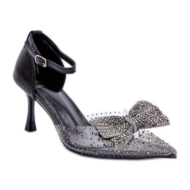 Step in style Talons hauts Modèle Laviri SQC-161 Noir - Entrez avec style le noir