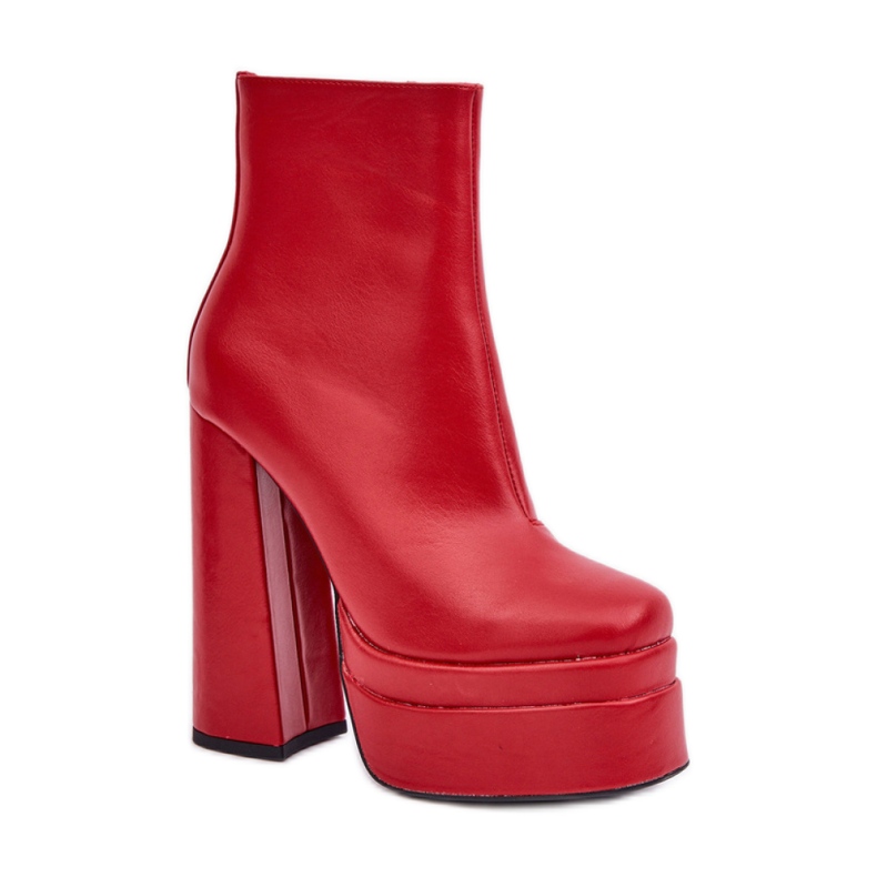 Step in style Bottes Modèle Selahra JA-26 Rouge - Entrez avec style