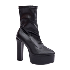 Step in style Bottes Modèle Tennira C-243 Noir - Entrez avec style le noir